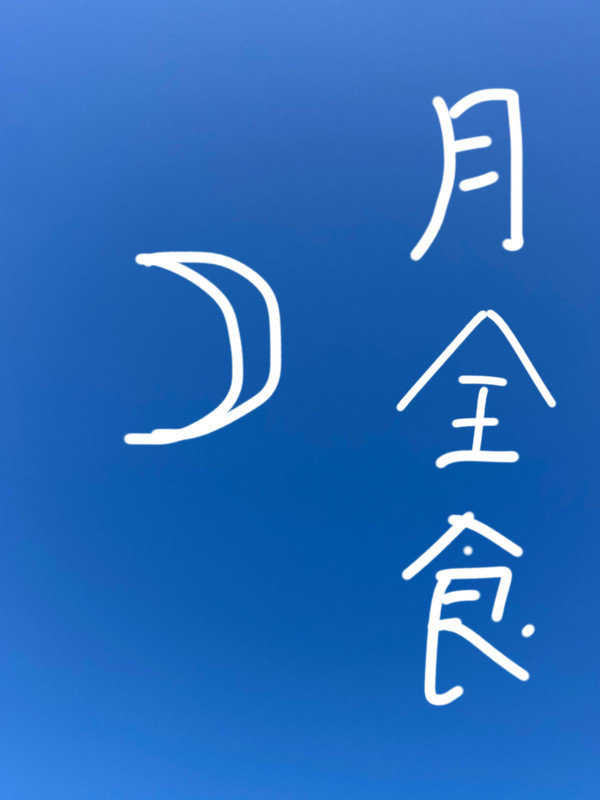 月全食示意图